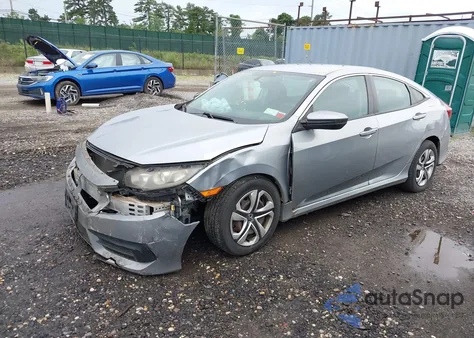 2016 Honda Civic Lx из США, поврежденный, VIN 19XFC2F51GE218949